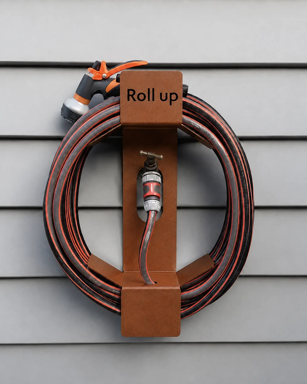 Roll up en acabado Corten